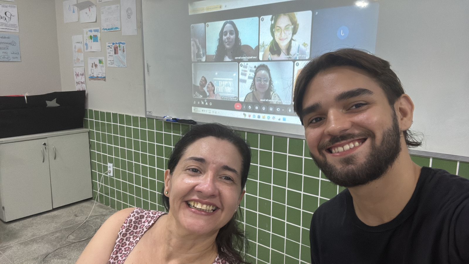 Reunião coordenação com bolsistas Novembro.  