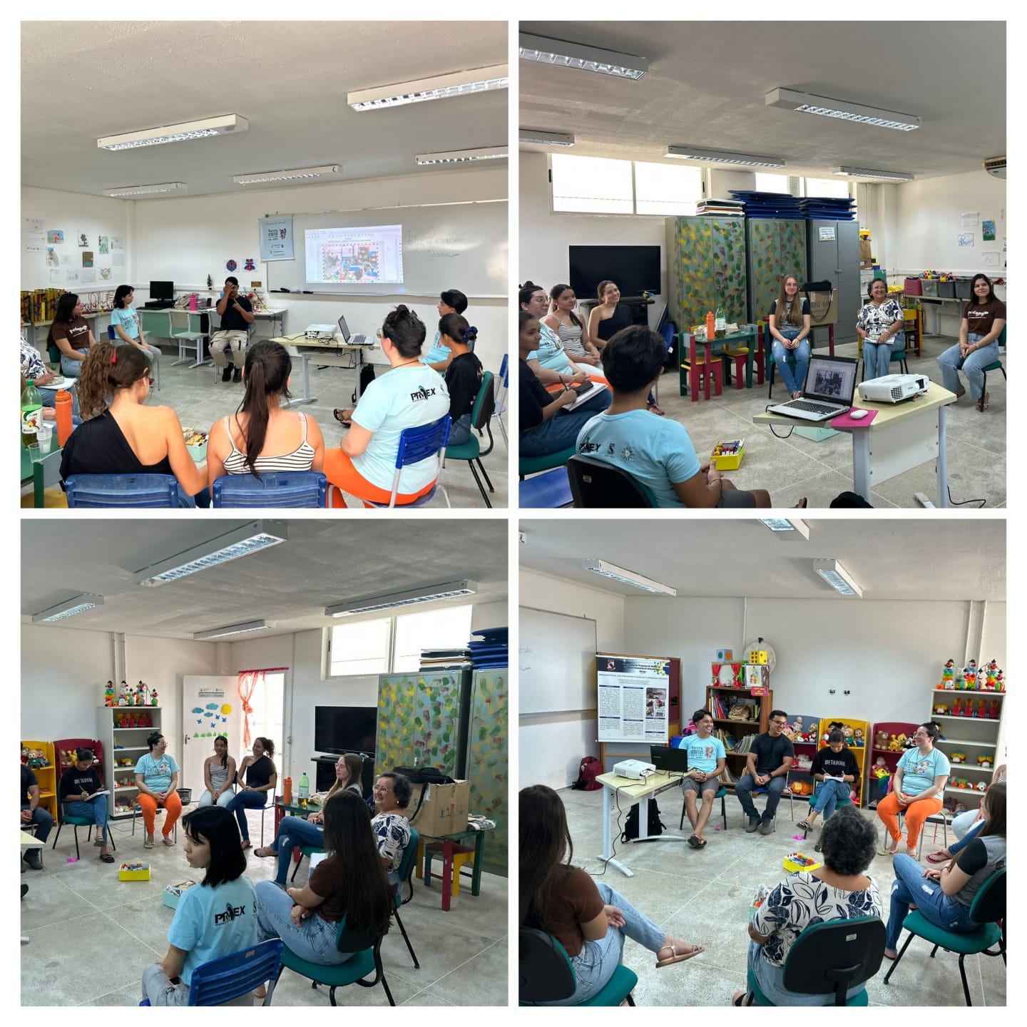 (Re)planejamento e socialização/reflexões das experiências