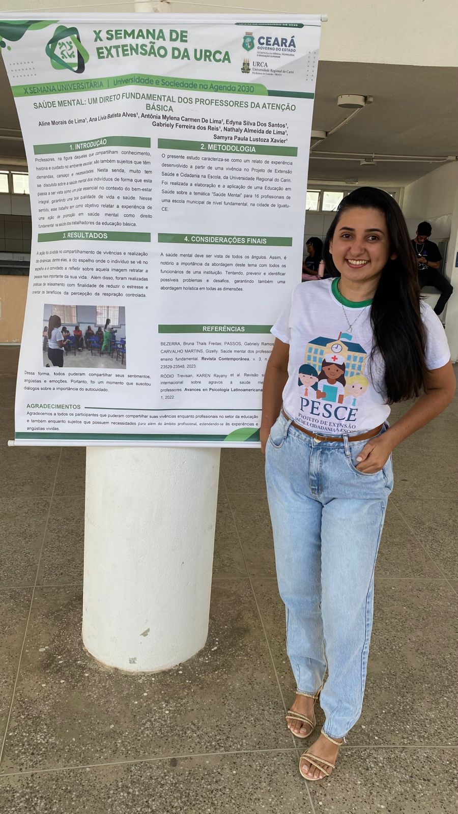 Bolsista Aline Morais