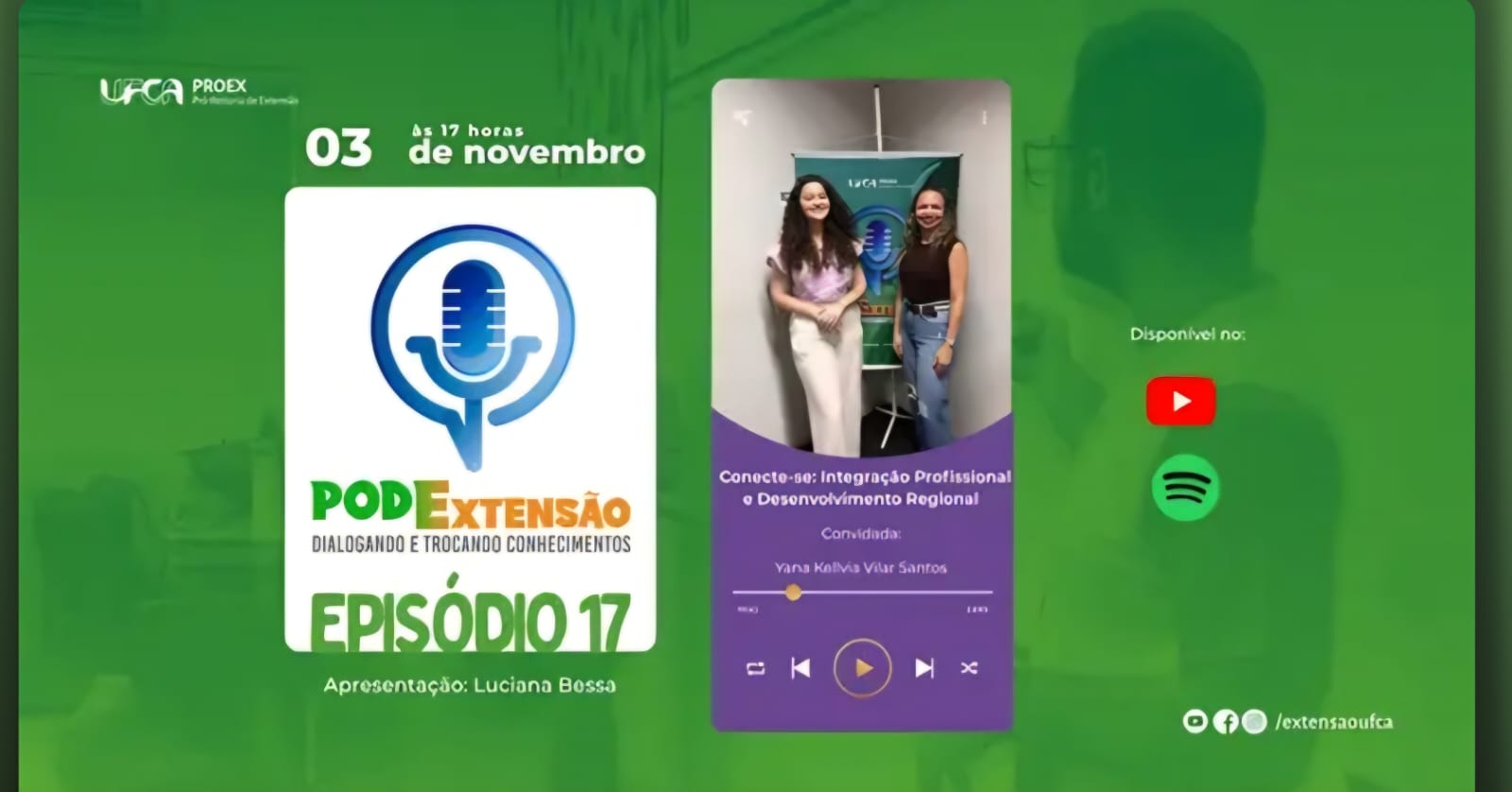 PodExtensão, episódio 17: Conecte-se