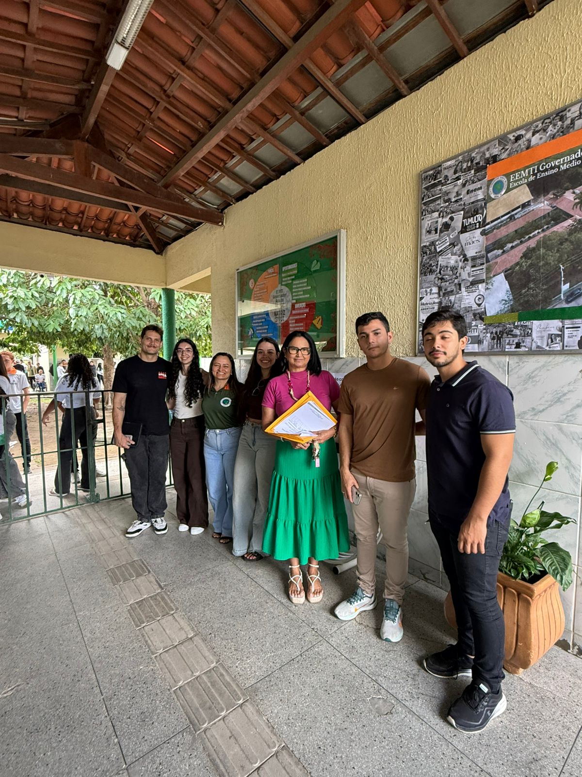Ação Saúde na Escola: Promoção do bem-estar na Escola Governador Adauto Bezerra, em Jardim