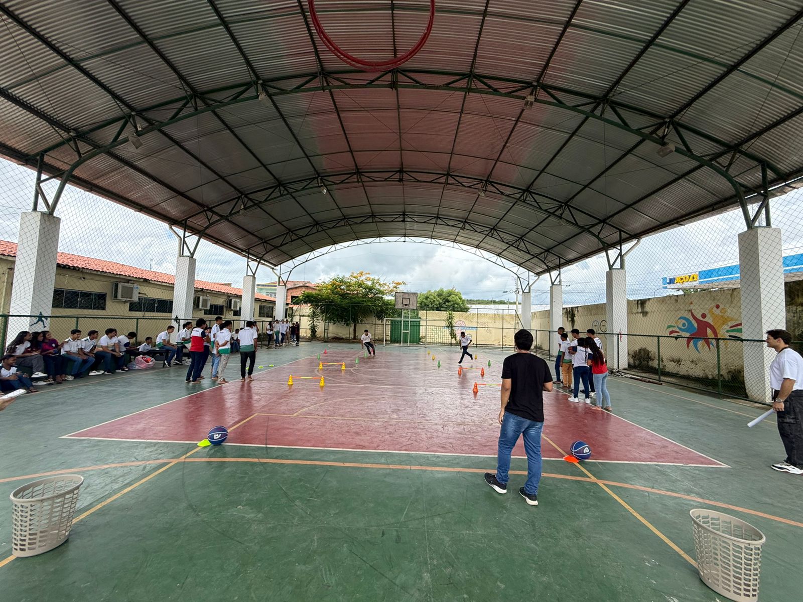 Ação Saúde na Escola: Promoção do bem-estar na Escola Governador Adauto Bezerra, em Barbalha.