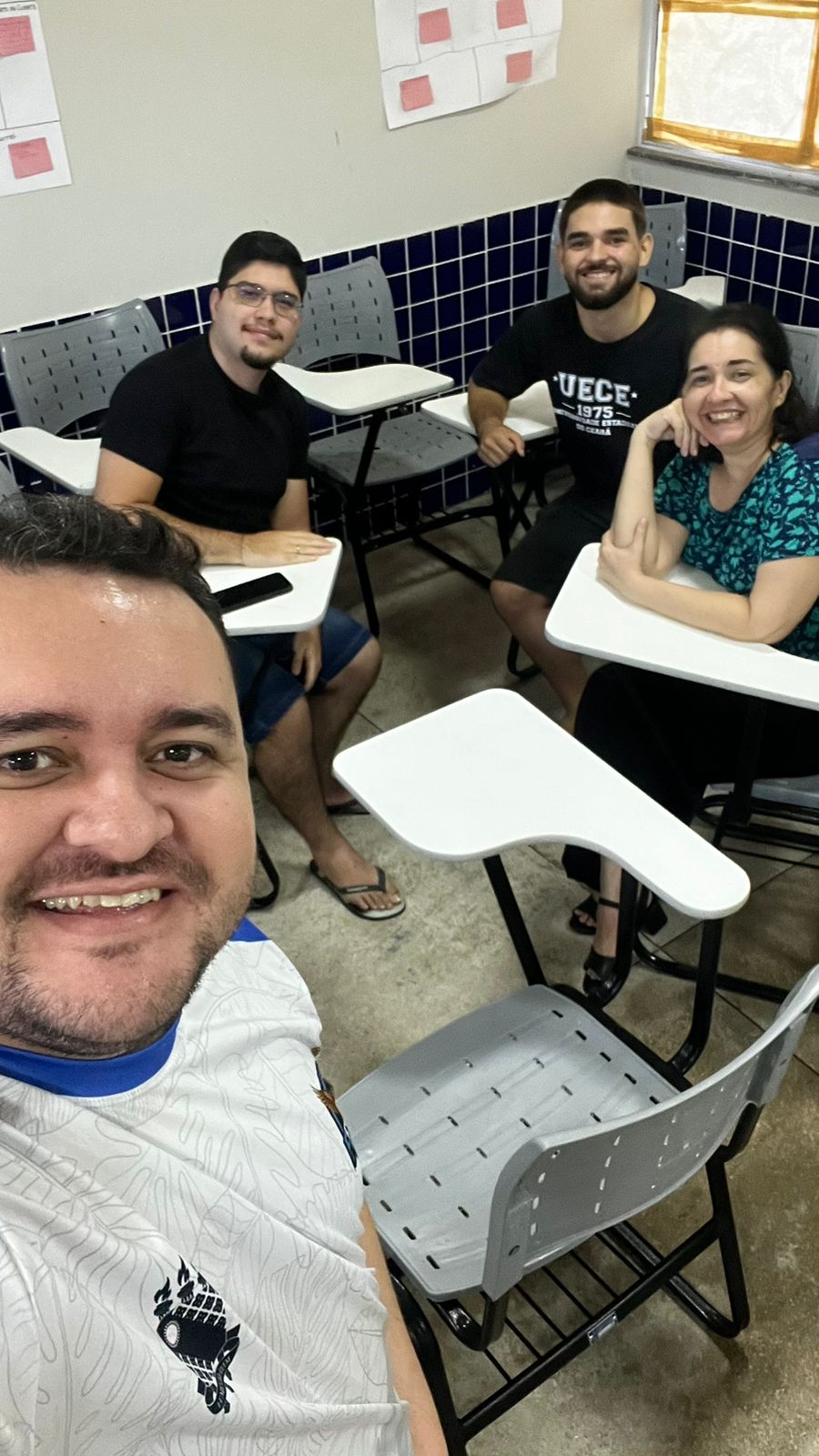 Reunião coordenação com bolsistas Março.