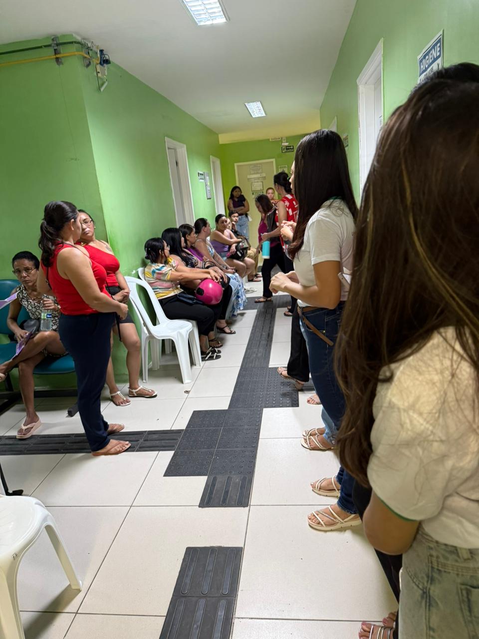 Tema: Prevenção ao C.A de mama e colo de útero