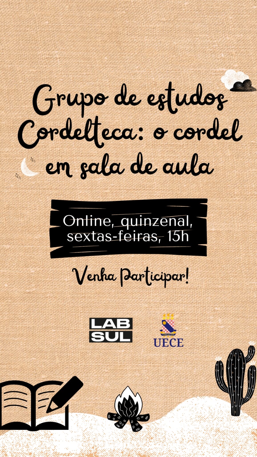 Grupo de estudos Cordelteca: o cordel em sala de aula