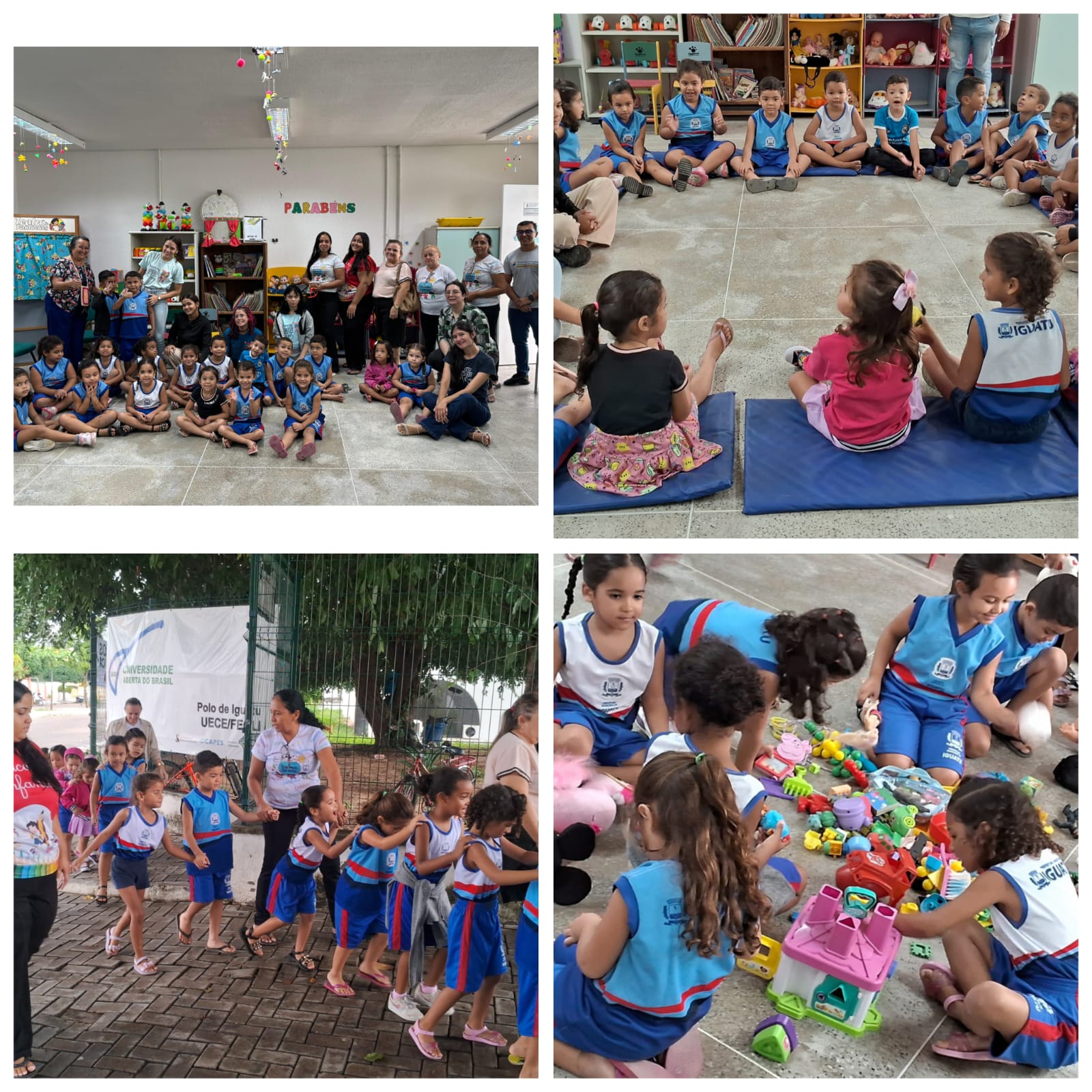 Brinc(ri)ar; Criar, brincar e descobrir