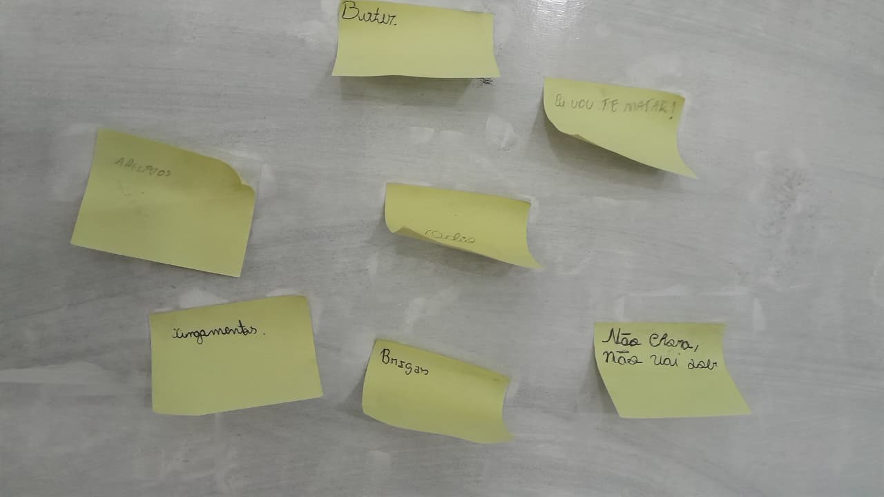 Tema: Combate a violência no cenário escolar