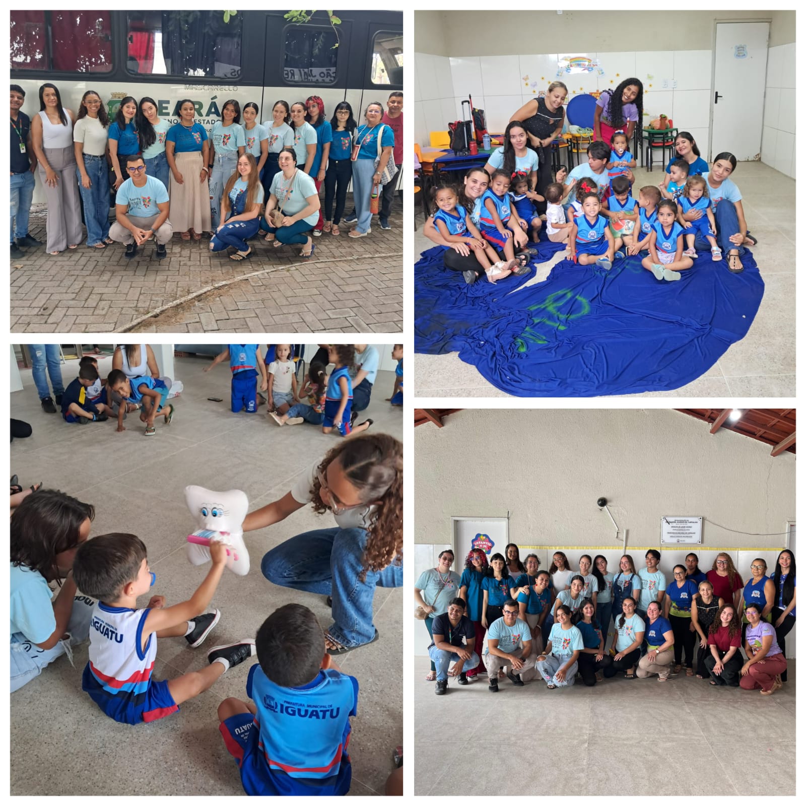 Brinc(ri)ar; Vai a escola 