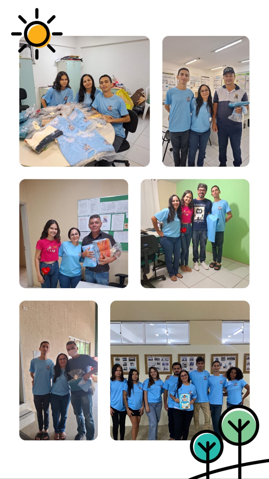 Final de Fev/2026 – Entrega das Blusas