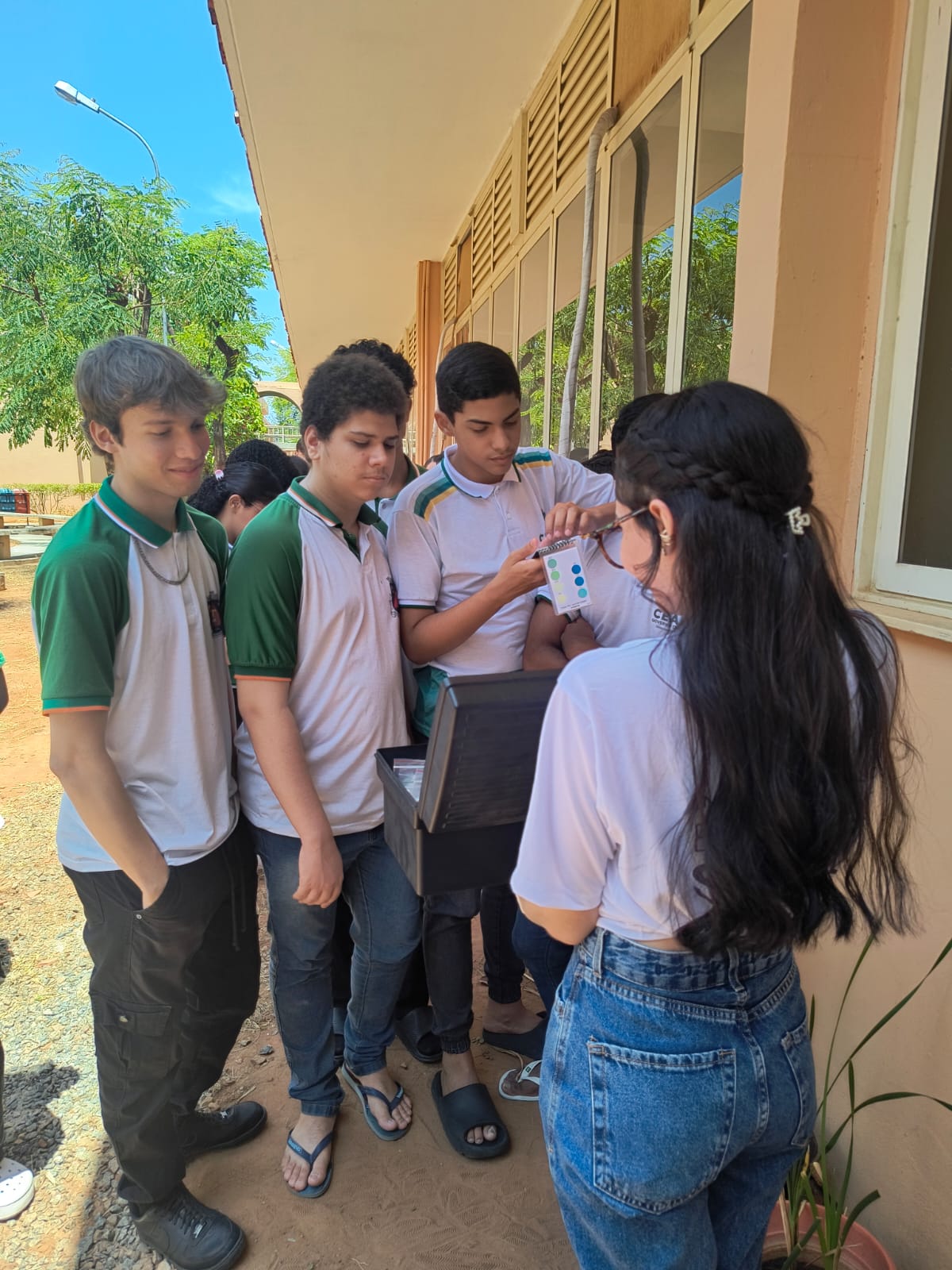 Participação do projeto Embaixadores das Engenharias no evento Ceará STEAM ocorrido no IFCE