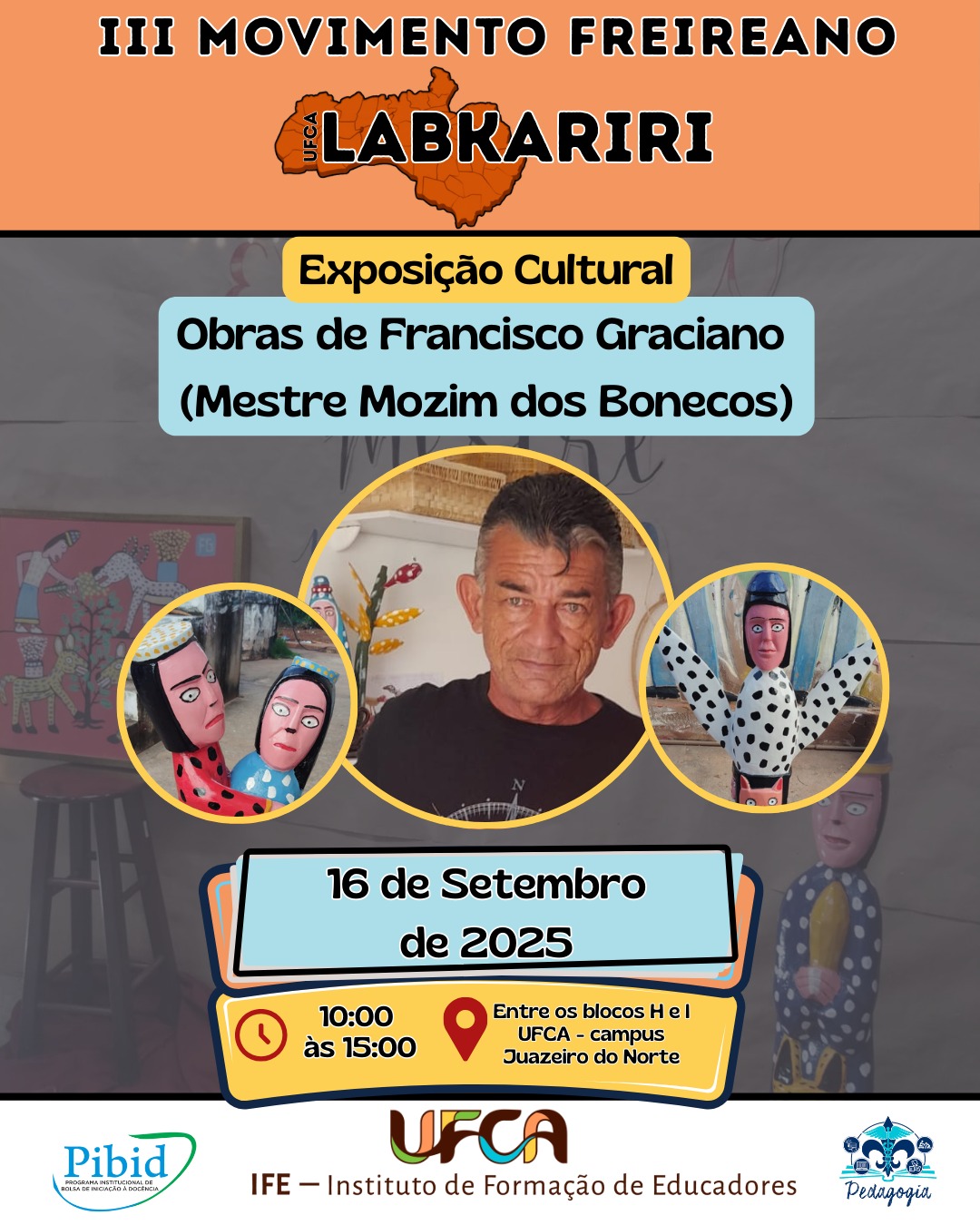 Exposição Cultural: Obras de Francisco Graciano