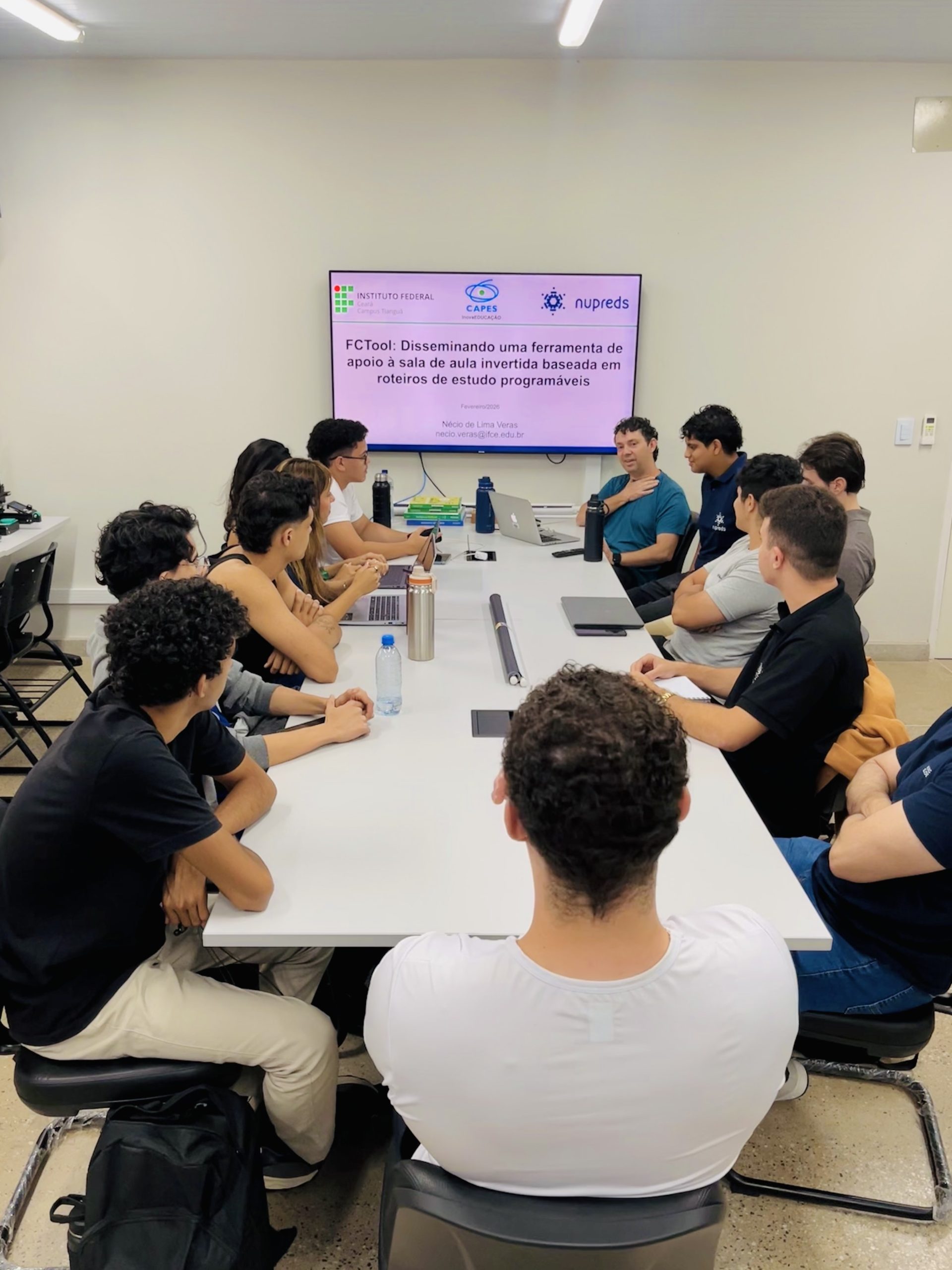 Reunião do projeto FCTool