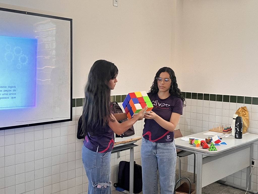 Oficina 3 na escola Liceu de Tianguá