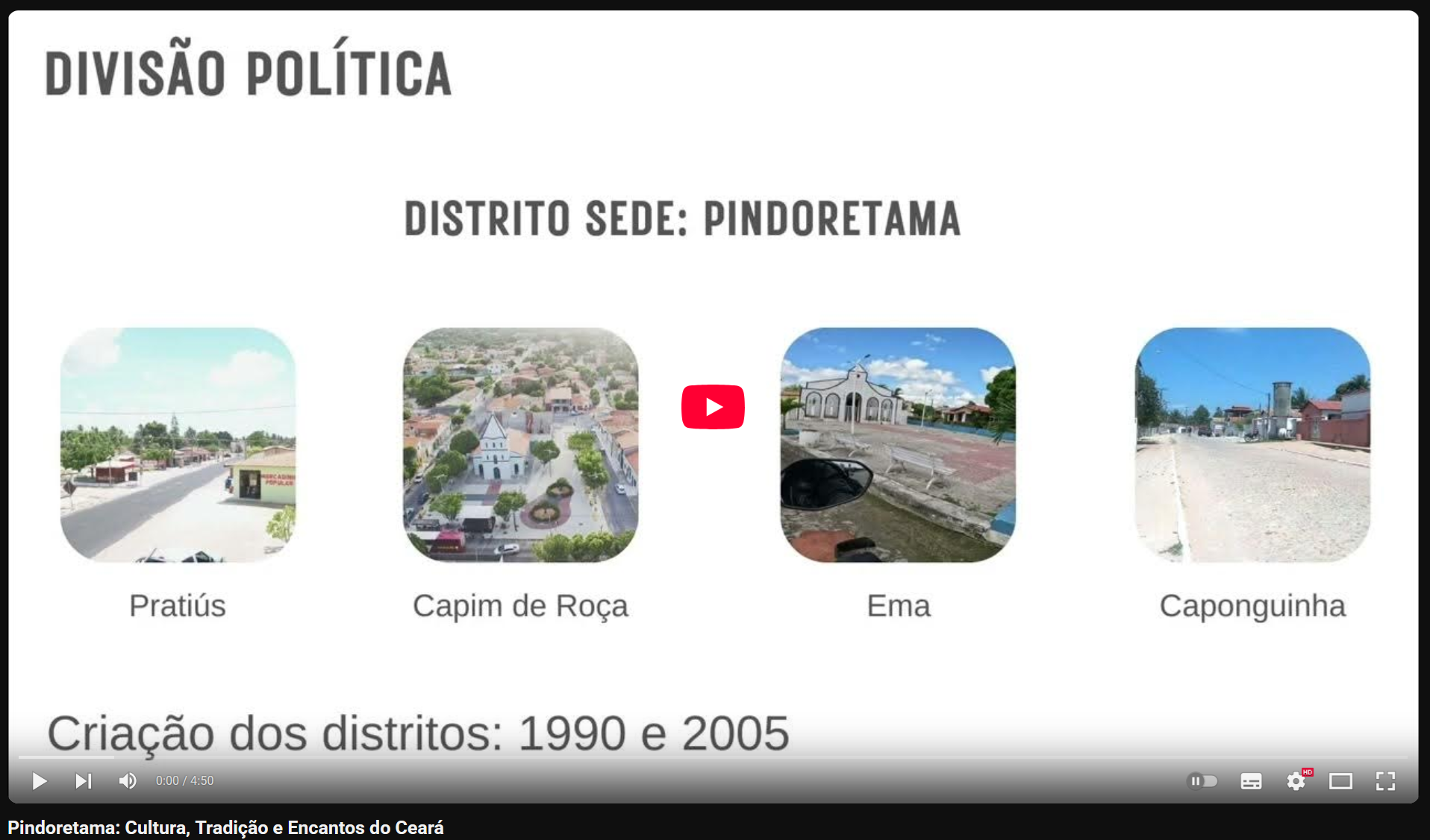 Você conhece Pindoretama?