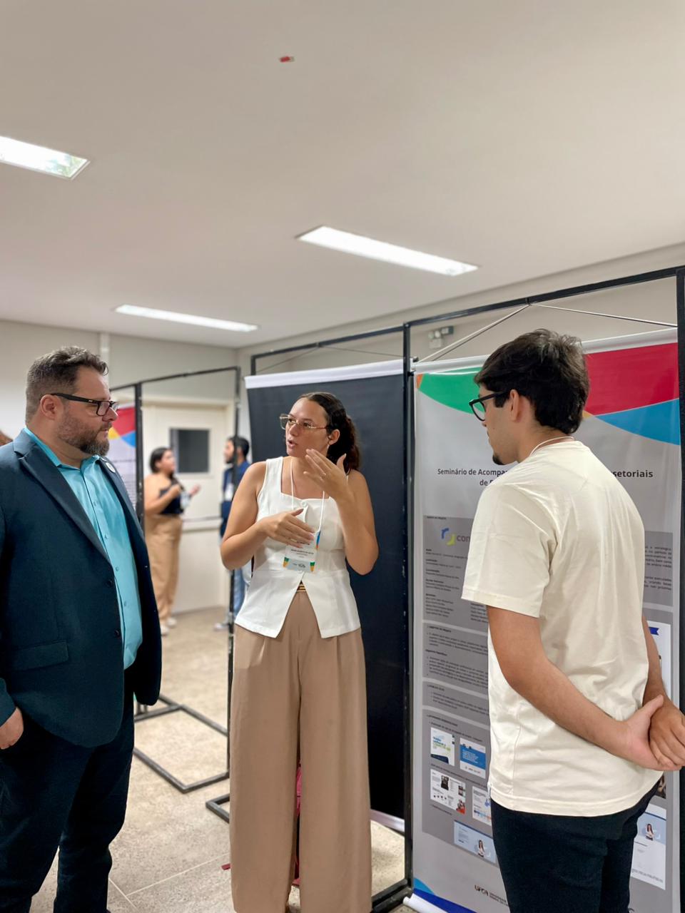 Nosso projeto no evento do MEC/SASE